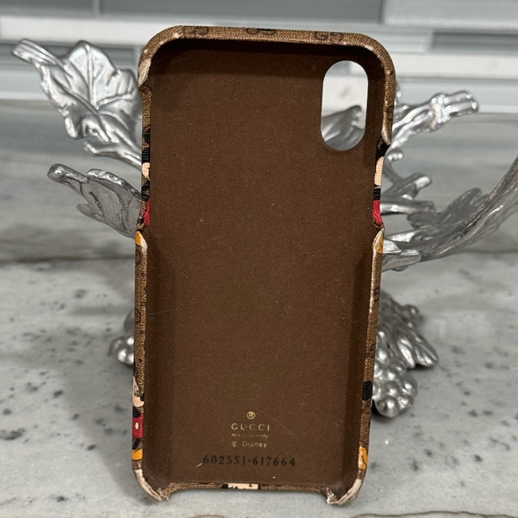 Gucci Mickey Mouse Brown Phone Case - Picture 3 of 6